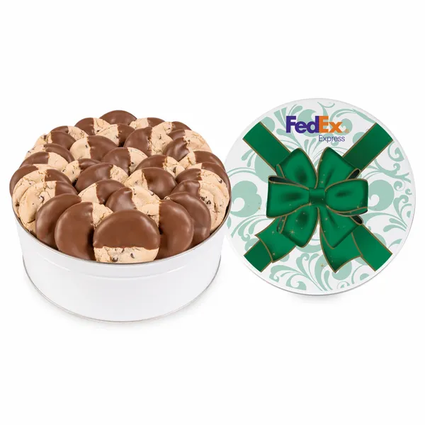 Fresh Beginnings Dipped Chocolate Chip Cookie Tin (Large) - All Signs Today