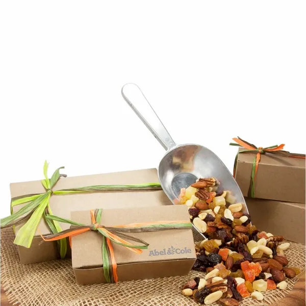 Small Natural Kraft Box with Cranberry Gold Mix - All Signs Today