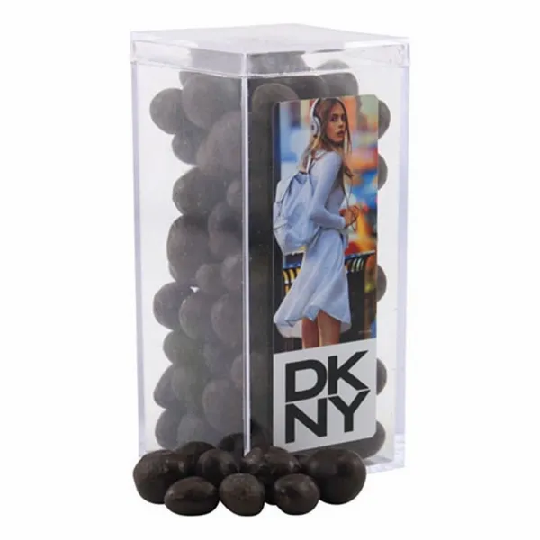 Acrylic Box with Chocolate Espresso Beans - Medium - All Signs Today