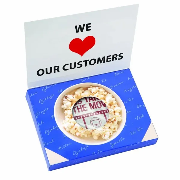 Greeting Card Box with Microwave Popcorn - All Signs Today