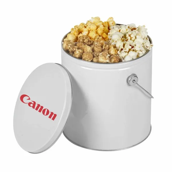 One Gallon Popcorn Tin - Trio Popcorn - All Signs Today