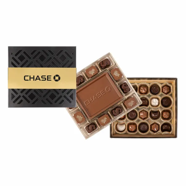 Medium Deluxe Gift Box with Gold Band - All Signs Today