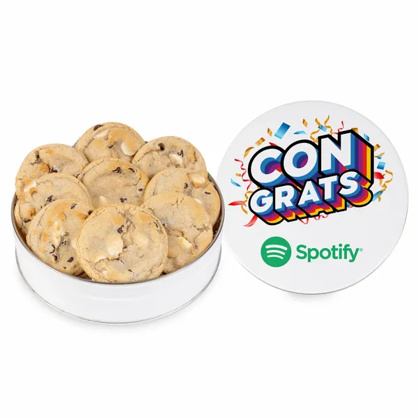 Fresh Beginnings Double Chip Cookie Tin (Small) - All Signs Today