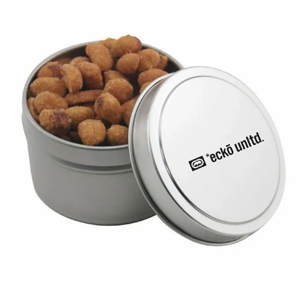 Round Tin with Honey Roasted Peanuts - SBF3100 - All Signs Today