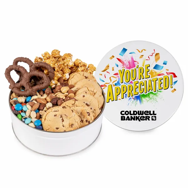 Fresh Beginnings Sweet & Salty Chocolate Explosion Tin - All Signs Today