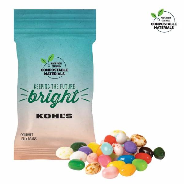 1oz ECO-Digibag, Compostable & Full Color, Gourmet Jelly Beans - All Signs Today