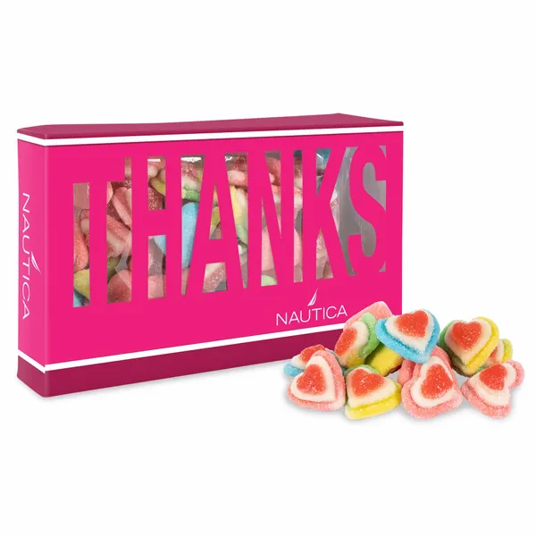 Thanks Die Cut Box with Triple Layer Hearts - All Signs Today