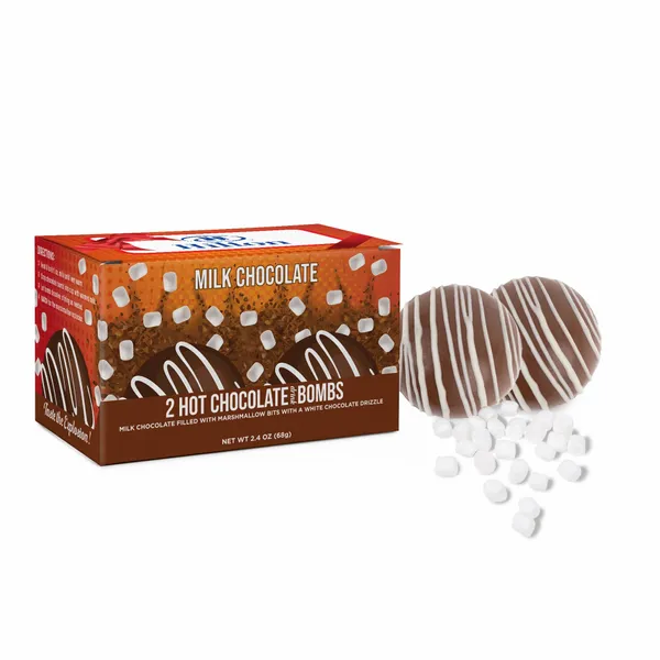 Set of Hot Chocolate Bombs in Full Color Gift Box - All Signs Today