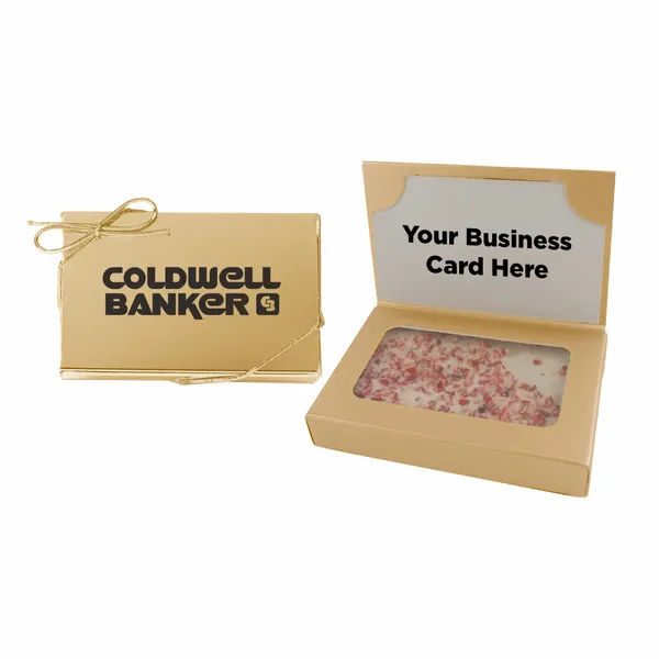 Business Card Box with Peppermint Bark - All Signs Today