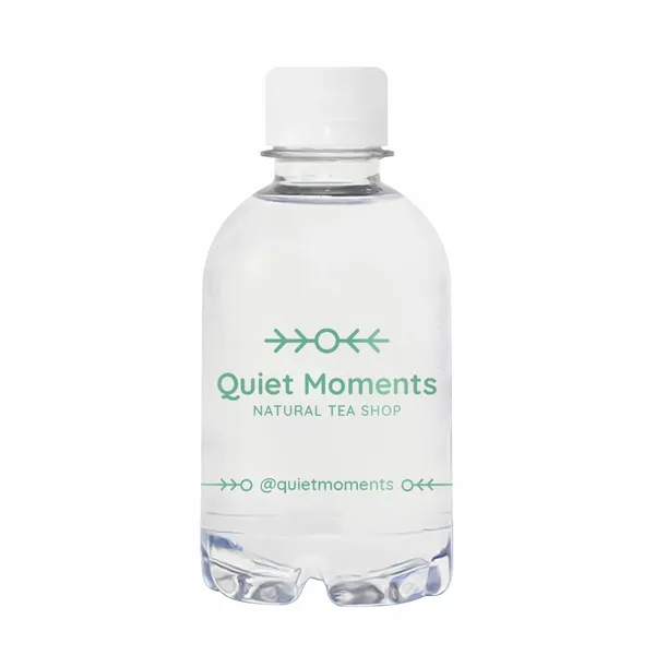 8 oz Plastic Bullet Bottle – Screen Printed Custom Water - All Signs Today