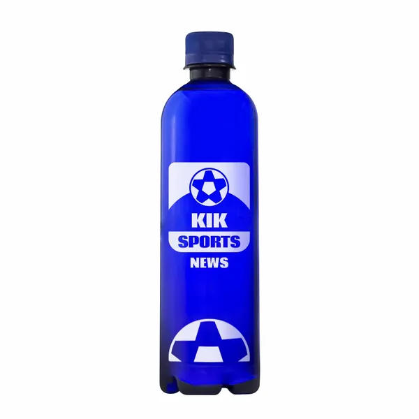 16.9 oz Plastic Bullet Bottle – Screen Printed Custom Water - All Signs Today