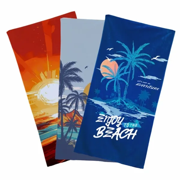 Custom Beach Towels - All Signs Today