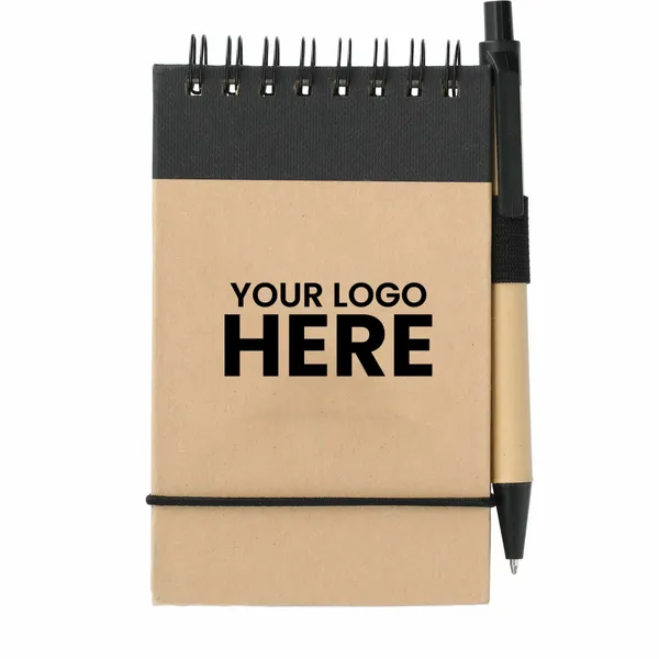 FSC Mix 5 x 3 Recycled Jotter with Pen