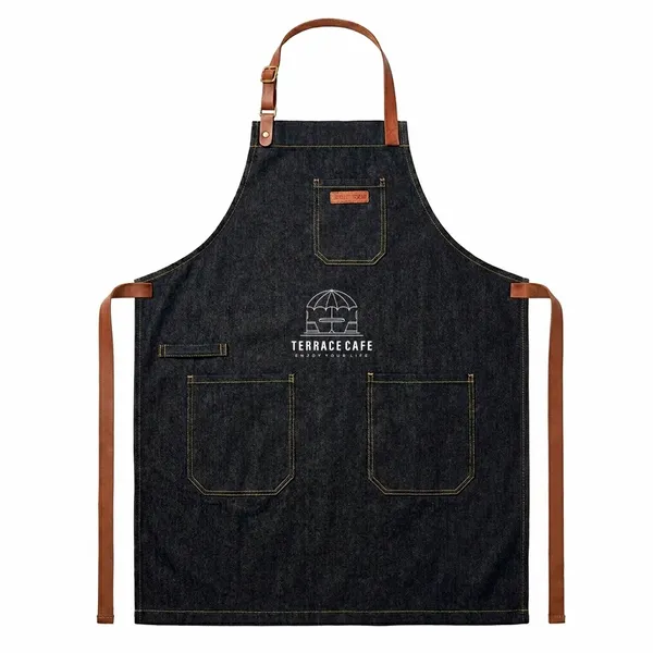 Comfort-Fit Canvas Chef Aprons - All Signs Today