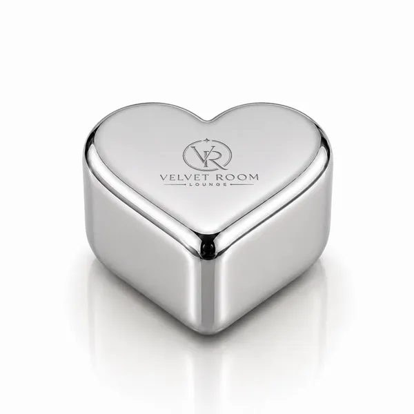 Heart-Shaped Stainless Steel Ice Cubes