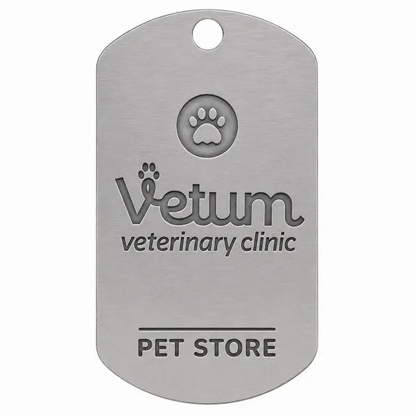 Die Struck Metal Dog Tags