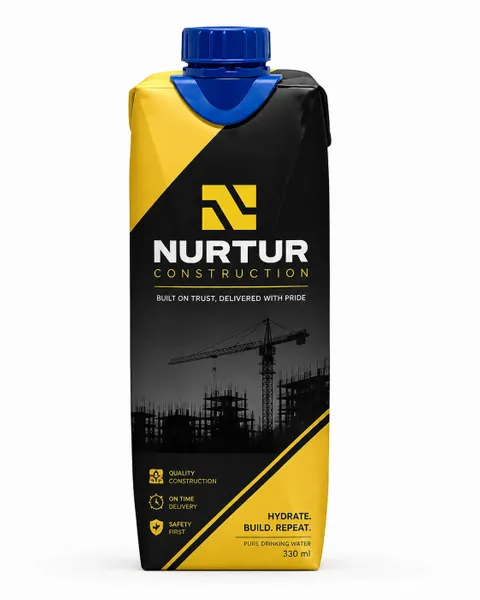 16.9 oz Water Bottle with Aluminum Insulation Inside - All Signs Today