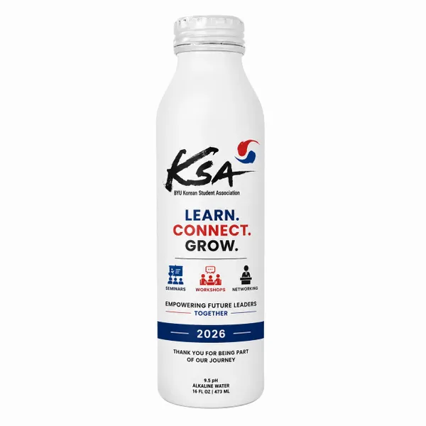 16 oz Aluminum Tall and Skinny Bottle (with a wrap around Label) - All Signs Today