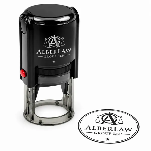Round Self-Inking Stamps