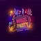 Music Party Neon Sign - All Signs Today