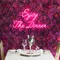 Enjoy The Dinner Neon Sign - All Signs Today