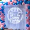 Happy Birthday Cake in Circle Neon Sign - All Signs Today