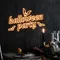 Halloween Night Typography Neon Sign - All Signs Today