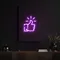 Purple Thumbs Up Neon Sign - All Signs Today