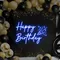Happy Birthday Cheers Neon Sign - All Signs Today