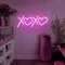 XOXO Heart Pink Neon Sign - All Signs Today