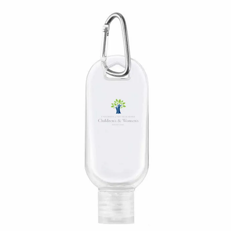 Sanitizer Bottles With Carabiner - All Signs Today
