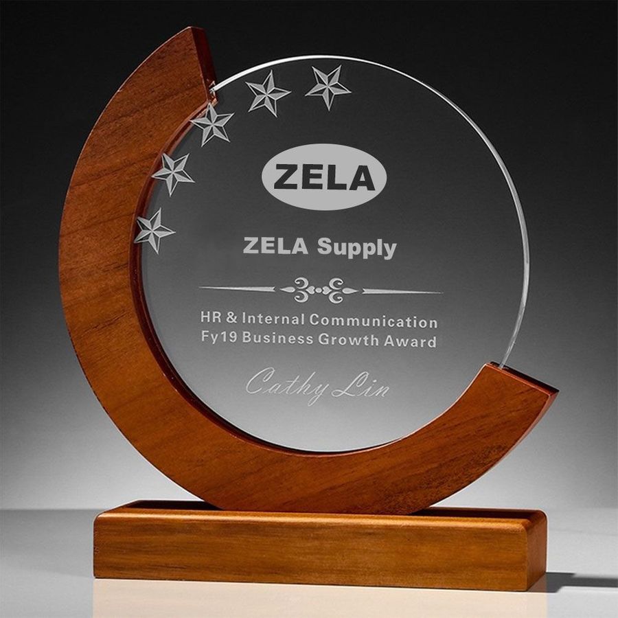 Wooden Base Trophies - All Signs Today