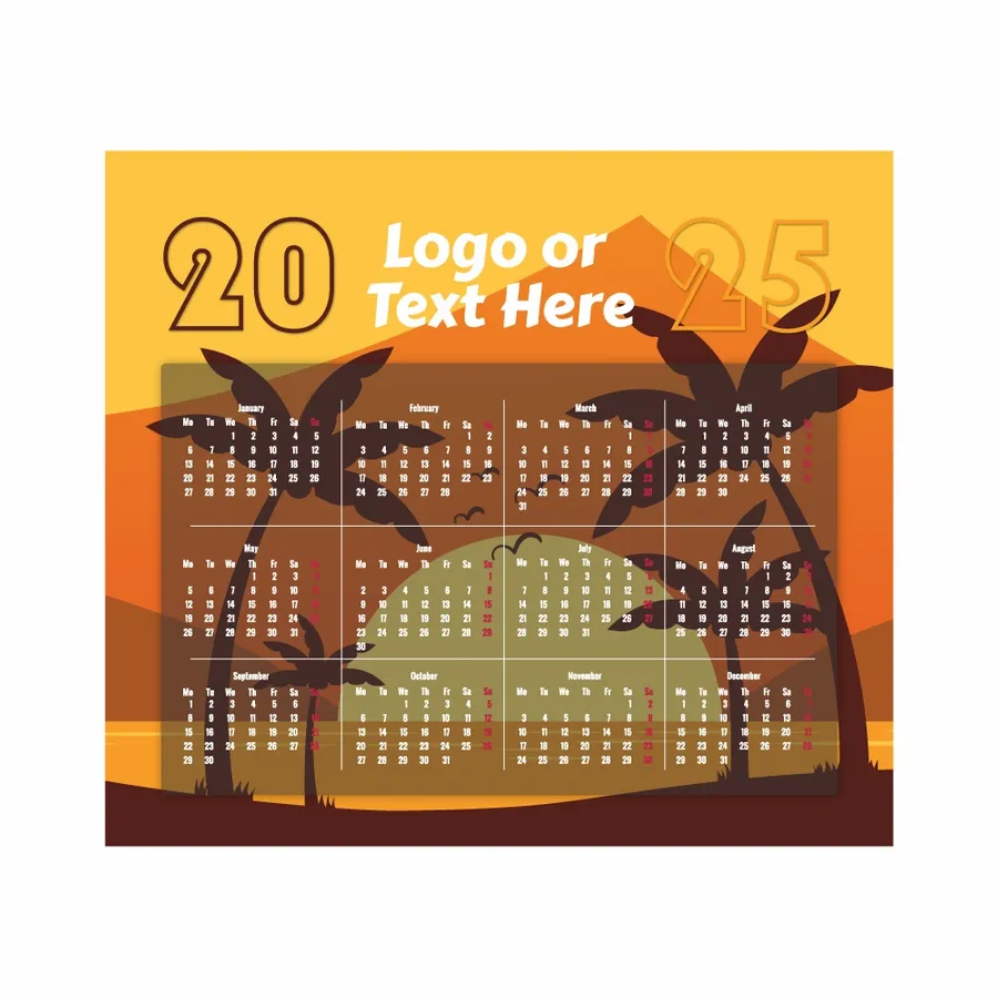 Custom Sunset Mouse Pad - All Signs Today