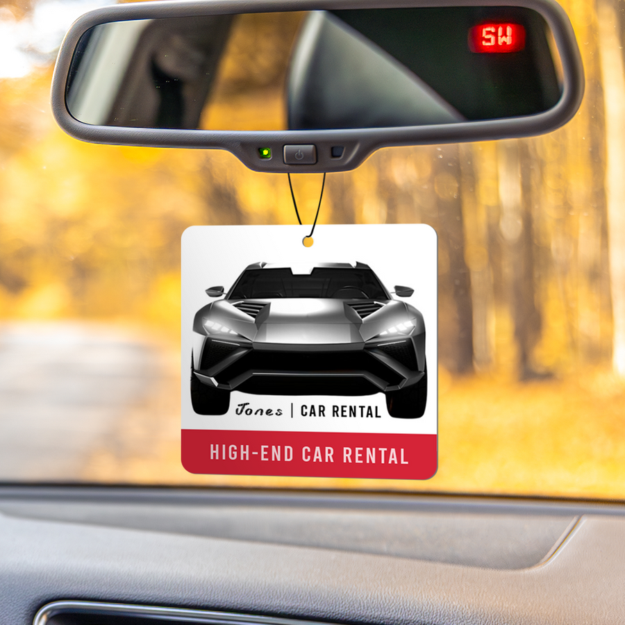 Customized Car Air Freshener - All Signs Today