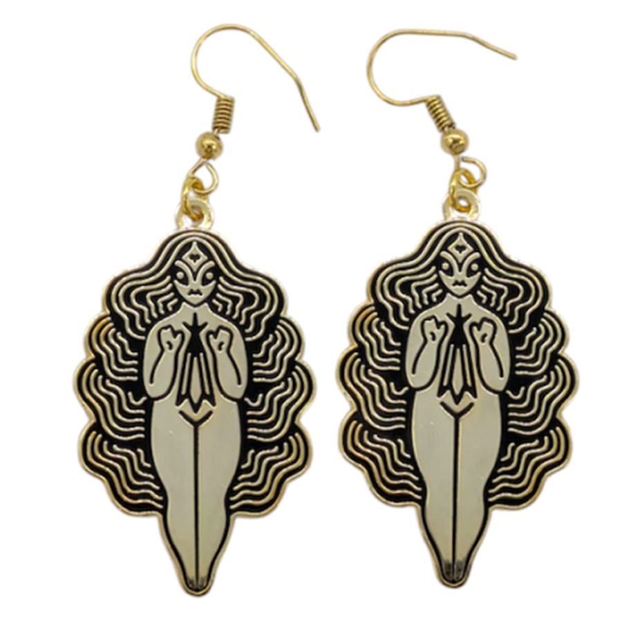 Hard Enamel Metal Earrings - All Signs Today