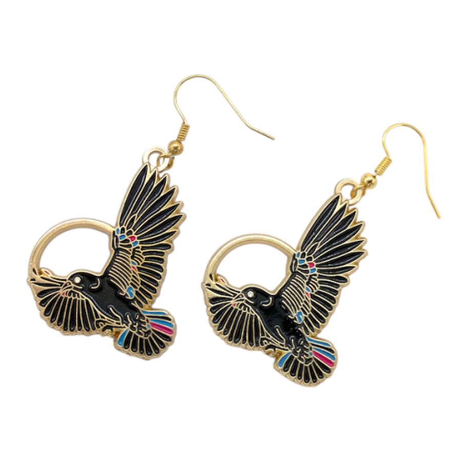 Soft Enamel Metal Earrings - All Signs Today
