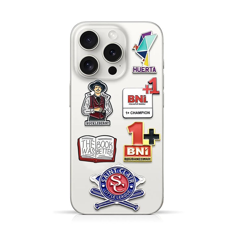 Soft Enamel Metal Sticker - All Signs Today