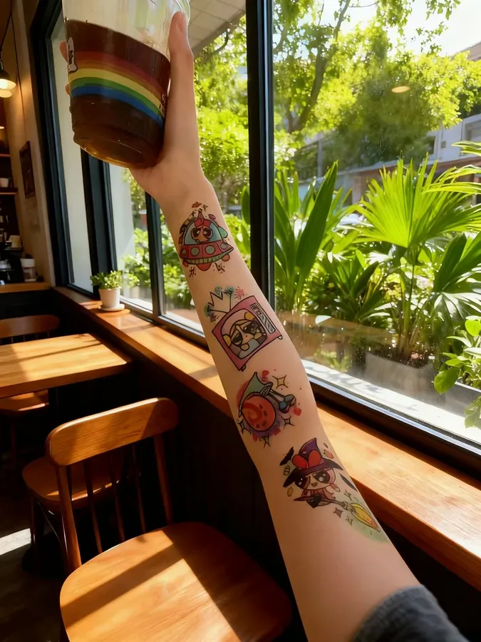 Custom Glitter Tattoos