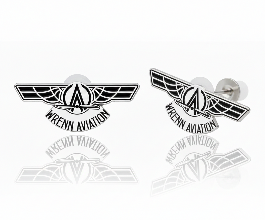 Hard Enamel Metal Earrings - All Signs Today