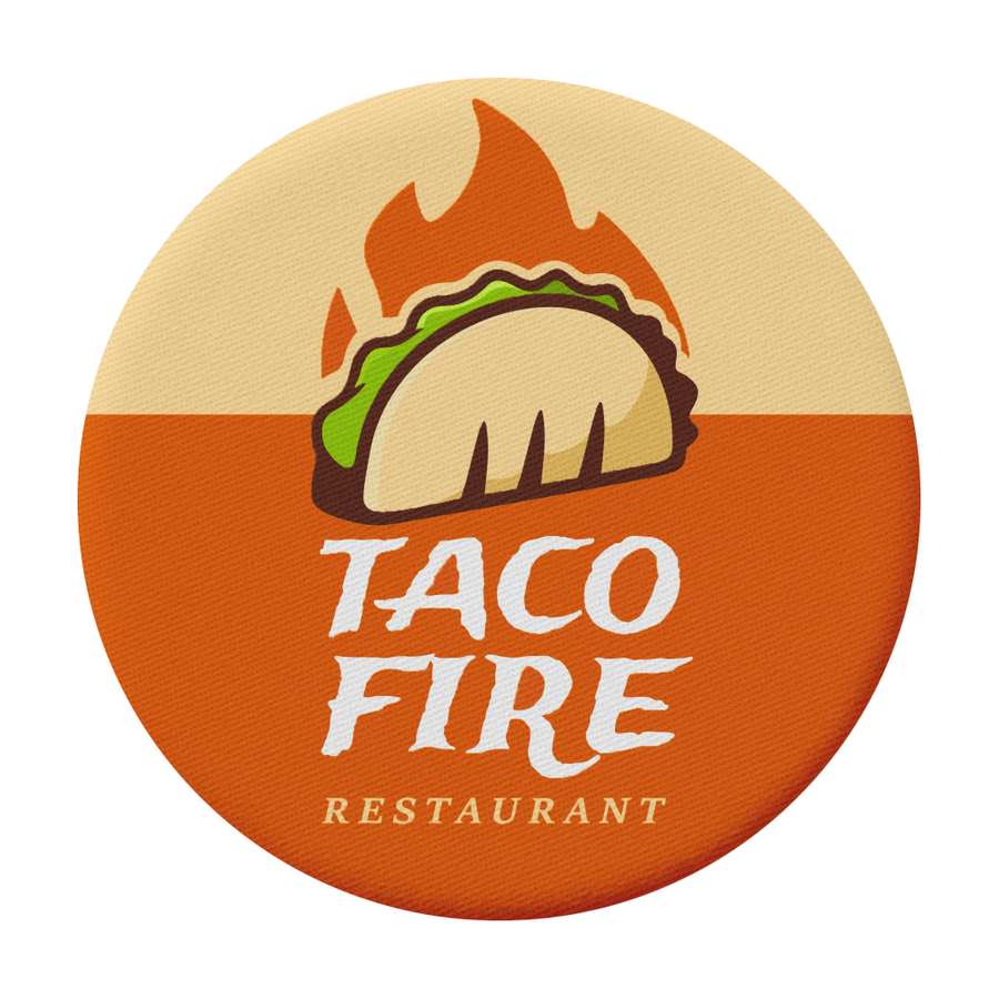 Woven Button Pins - All Signs Today