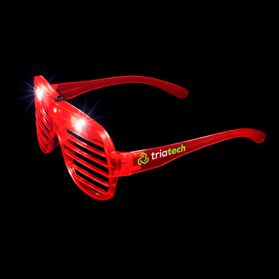 Light-Up LED Slotted Glasses - All Signs Today