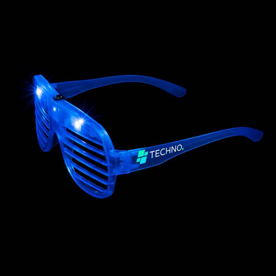 Light-Up LED Slotted Glasses - All Signs Today