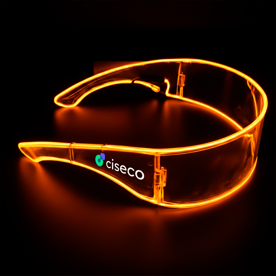 Light Up Cyber Glasses - All Signs Today