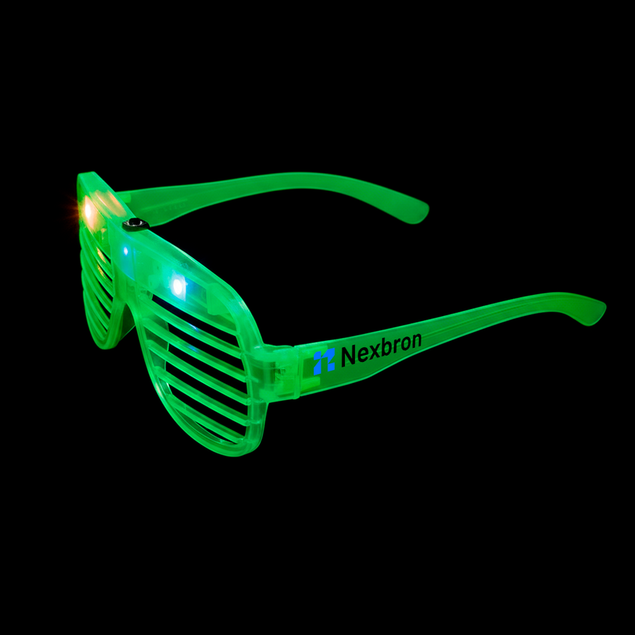 Light-Up LED Slotted Glasses - All Signs Today
