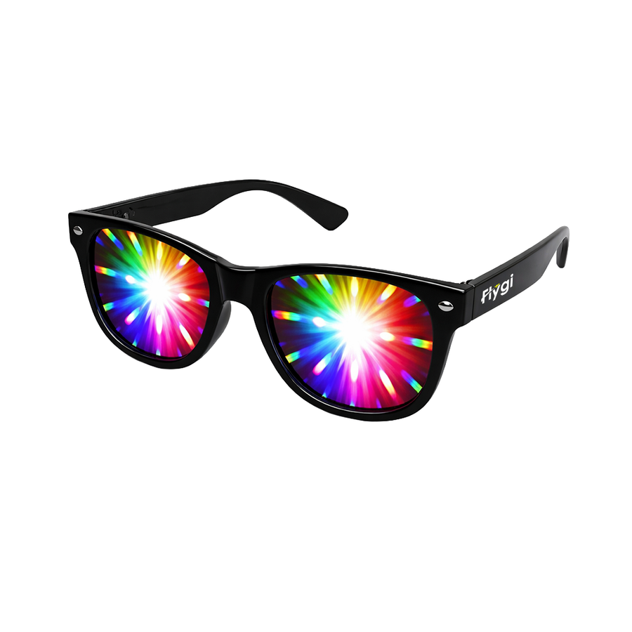 Plastic 3D Fireworks Glasses - All Signs Today