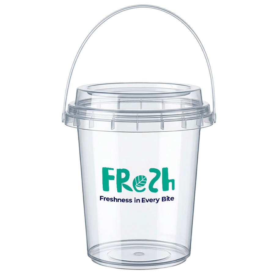 Premium Transparent Drink Buckets - All Signs Today