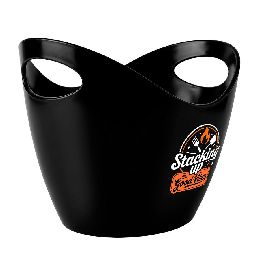 Curved Dual-Handle Drink Buckets - All Signs Today