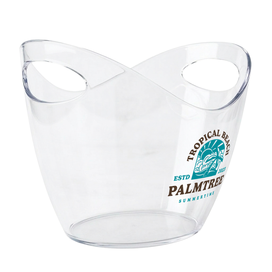 Curved Dual-Handle Drink Buckets - All Signs Today