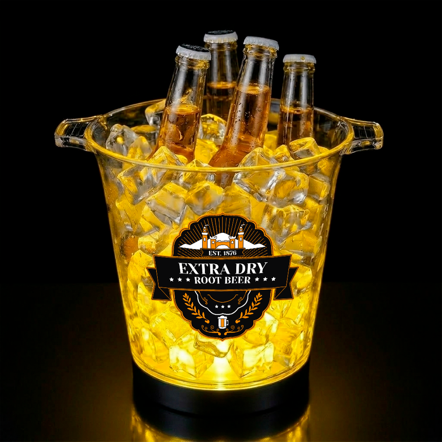 Multi-Color Light-Up Drink Buckets - All Signs Today