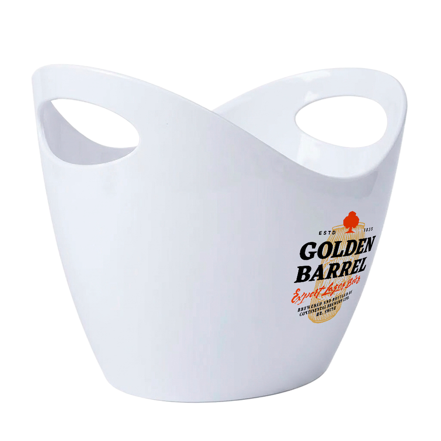 Curved Dual-Handle Drink Buckets - All Signs Today